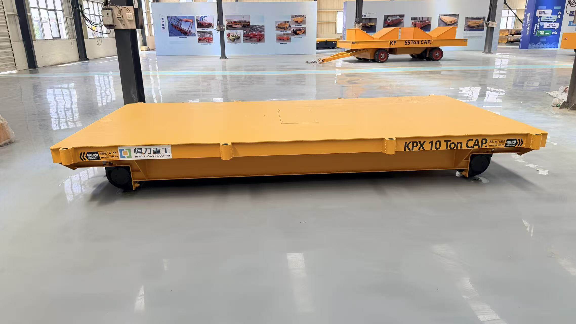 KPX-10T Battery Electric Flat Car
