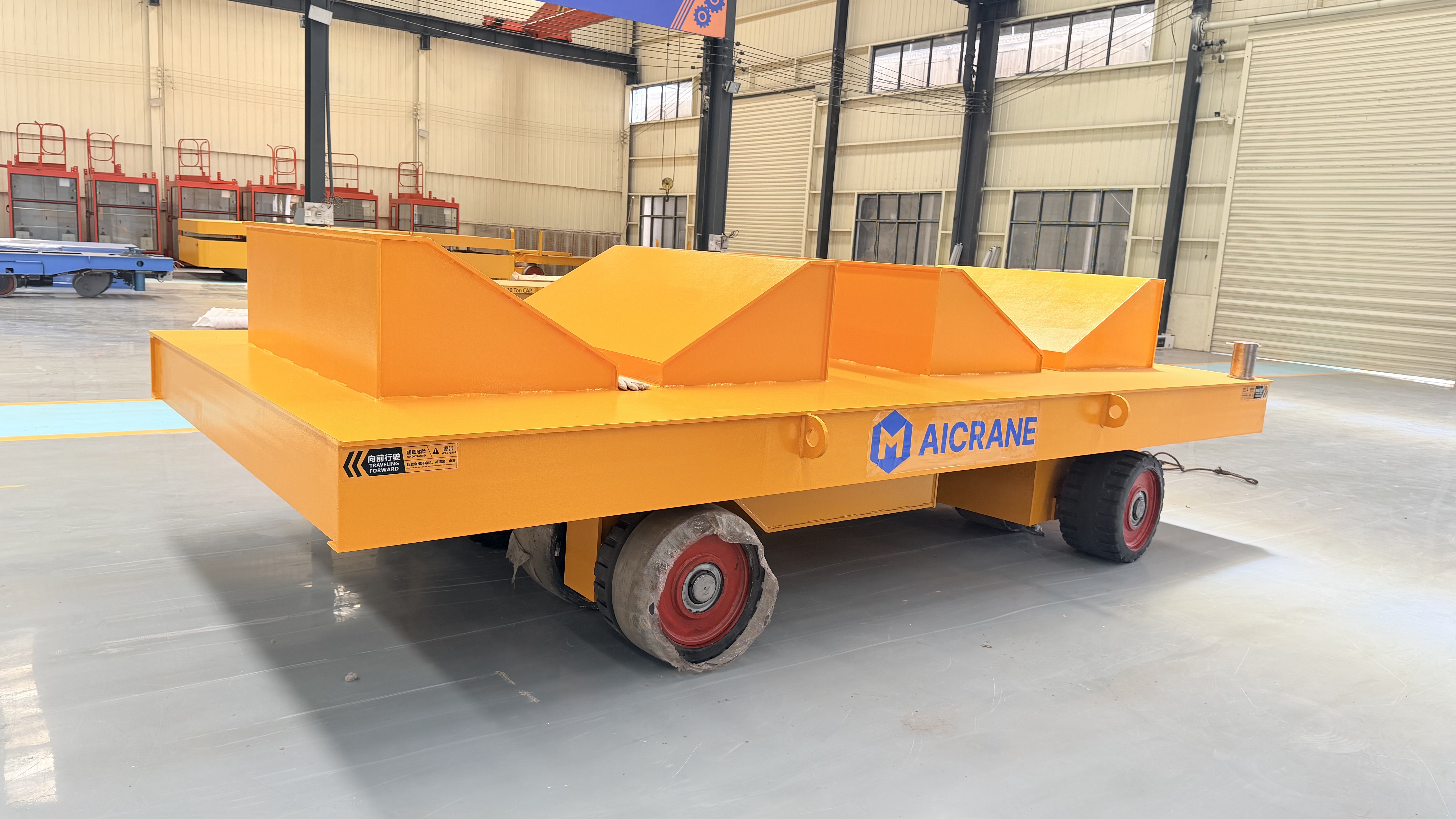 KP-100T Ultra-Heavy Duty Towing Flatbed Trailer