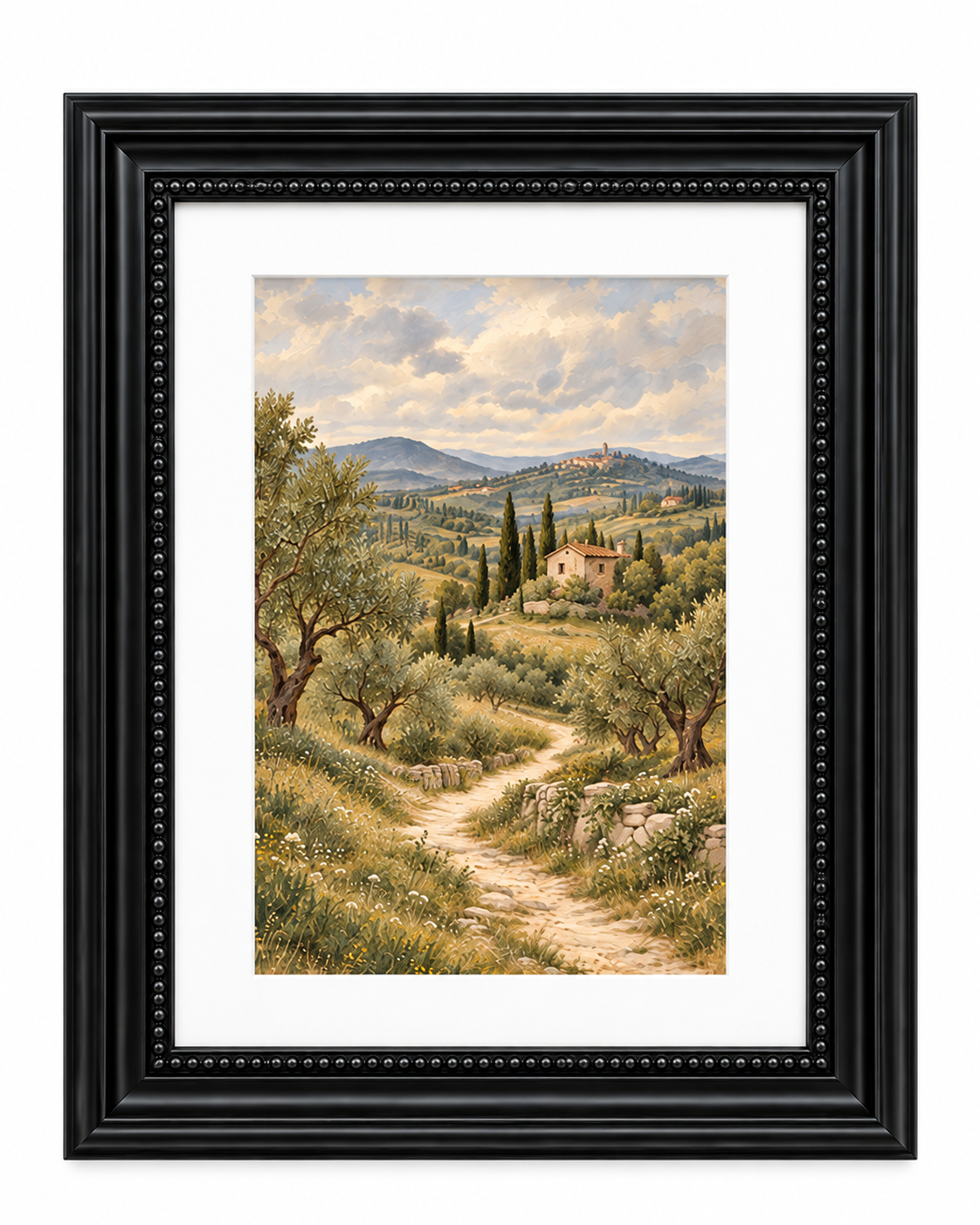 Classic Black Beaded Frame