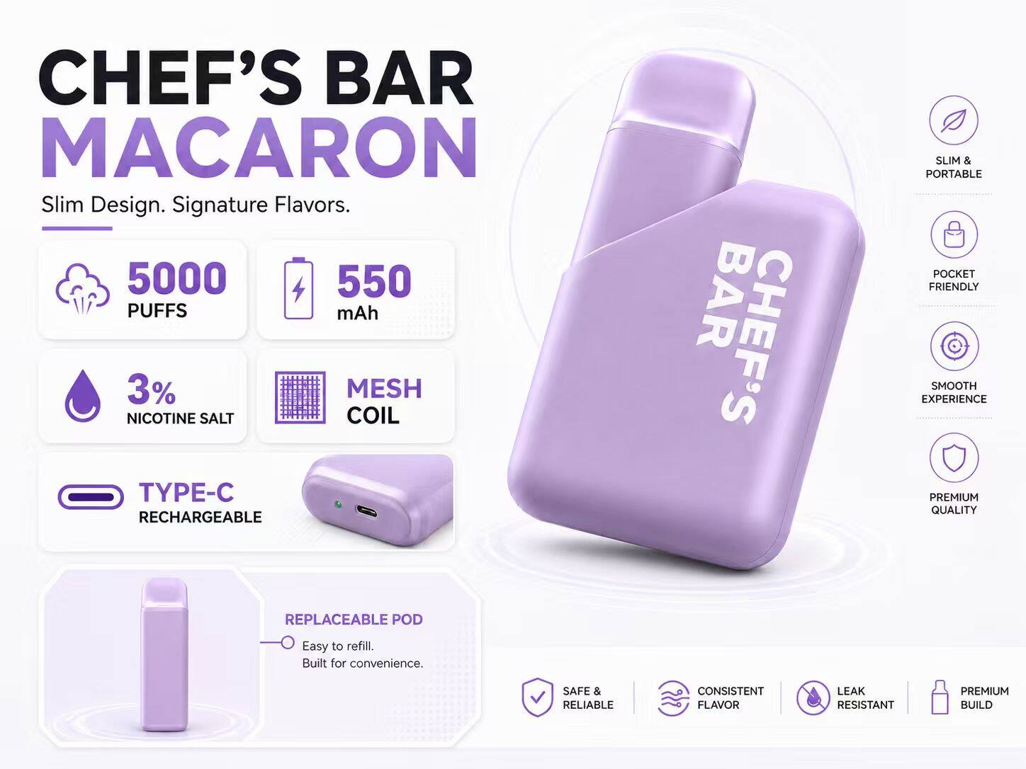CHEF'S BARMACARON Product