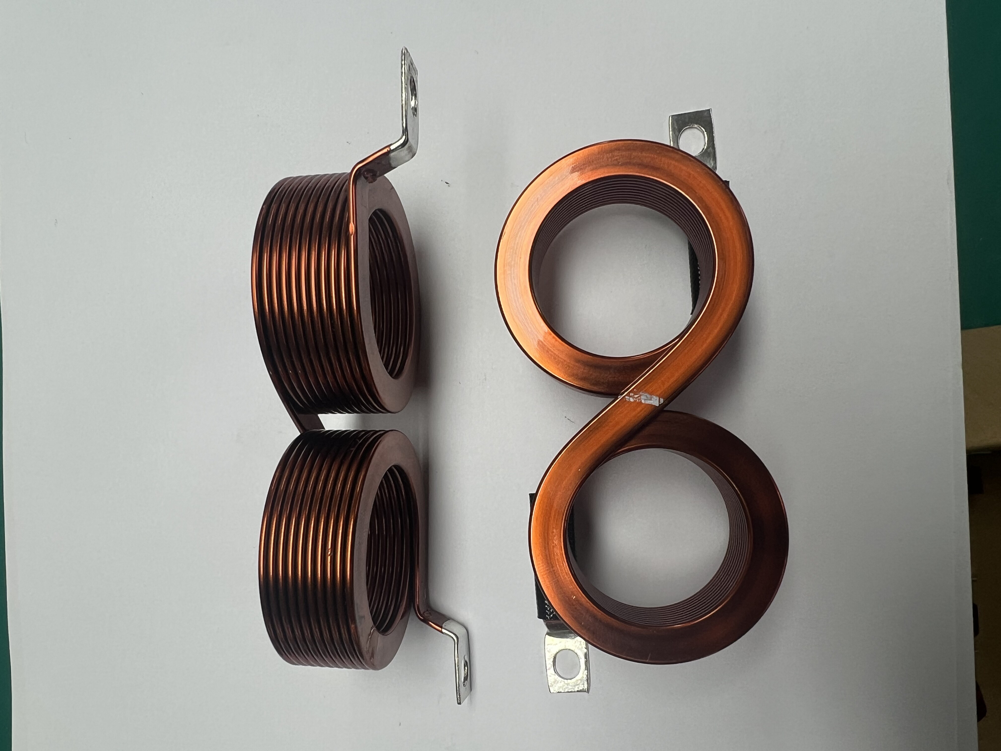 Dual-ring wound coil