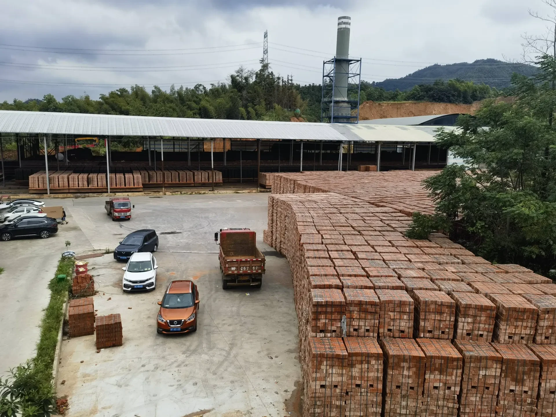 无锡惠山住宅项目填充墙供货 项目现场