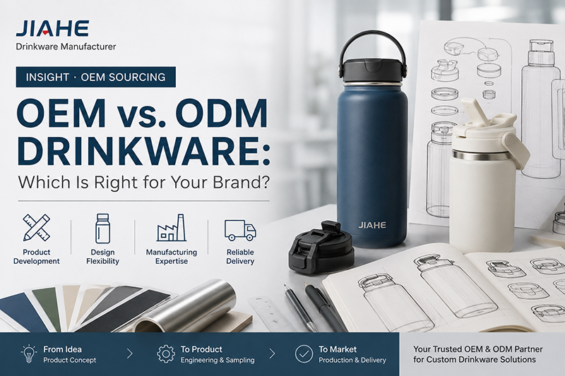 OEM vs ODM Drinkware: Which Is Right for Your Brand?