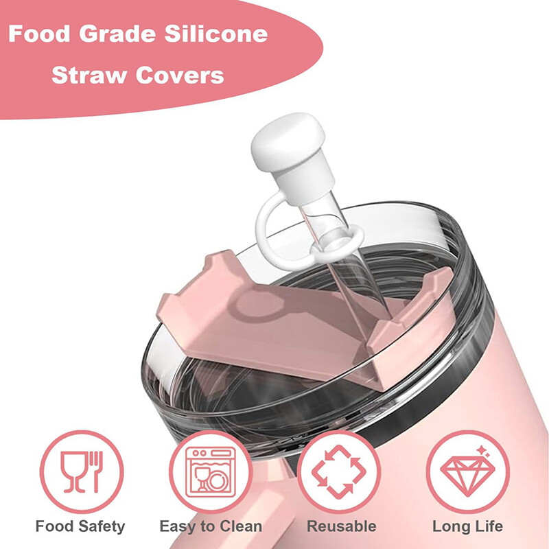 Silicone Dust-Proof Straw Cap thumbnail 4