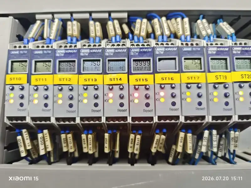 JUMO 701160 Temperature Limiter Case Study | Shenzhen Hanwei Industrial Technology Co., Ltd. | Industrial Equipment Temperature Safety Protection