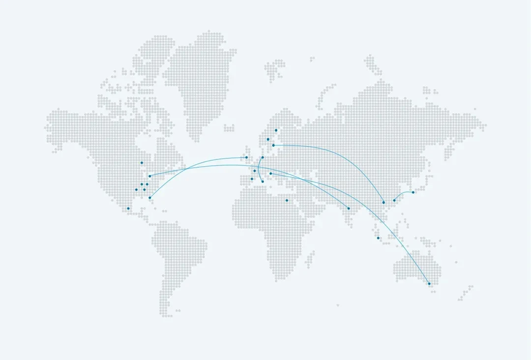 Panpu Electric's service network: based in Shanghai, serving the nation.