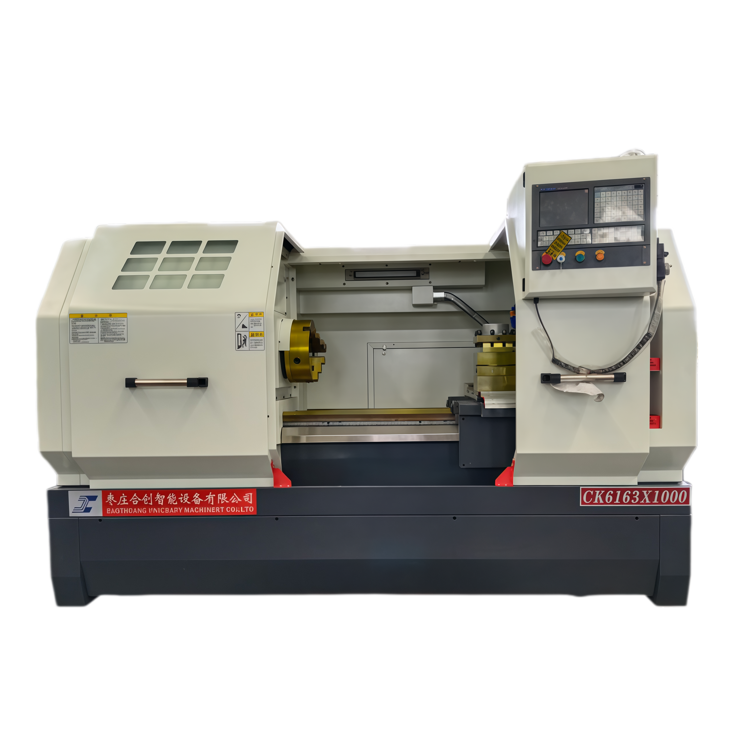 CK6163 CNC Flat Bed Lathe CK6163 CNC Flat Bed Lathe - CNC Lathes