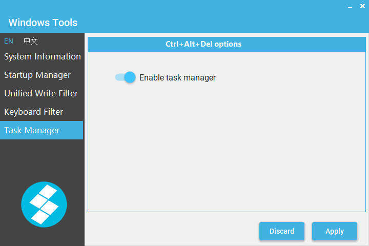 Windows Tools Startup Manager