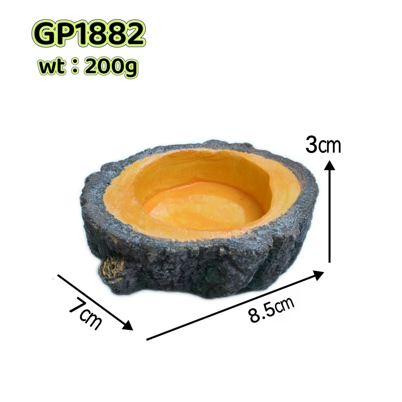 Resin Palm Leaf Decor