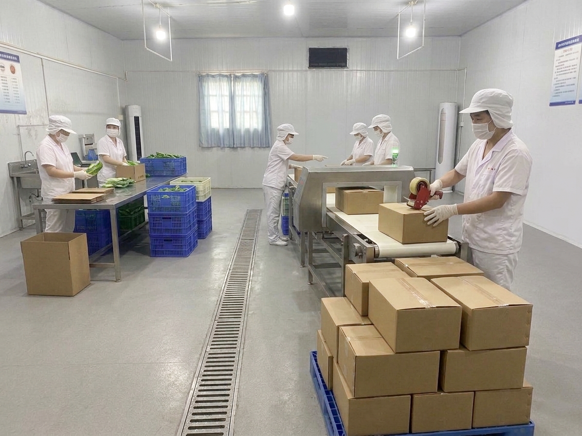 出荷前(カートン封緘後)金属検査