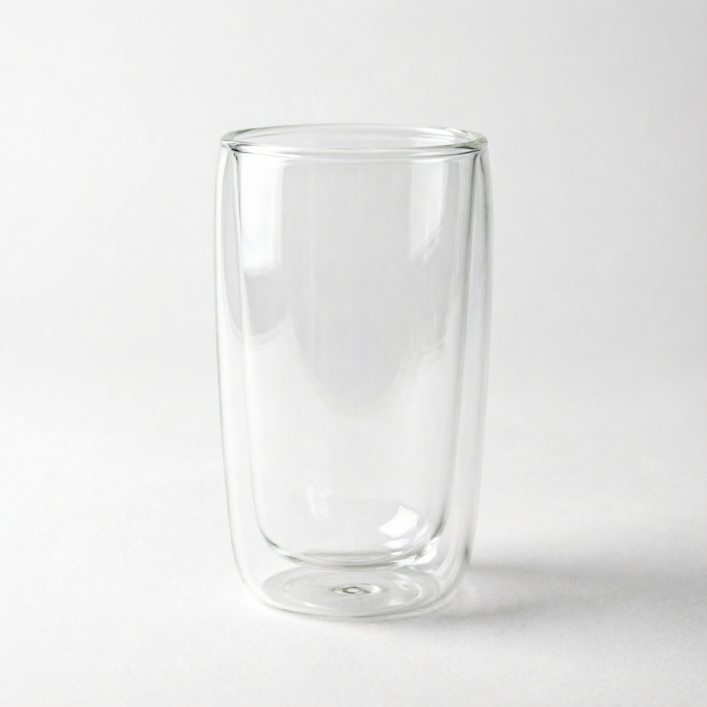 Double-Wall Insulated Glass Straight Cup - Classic Straight Cup