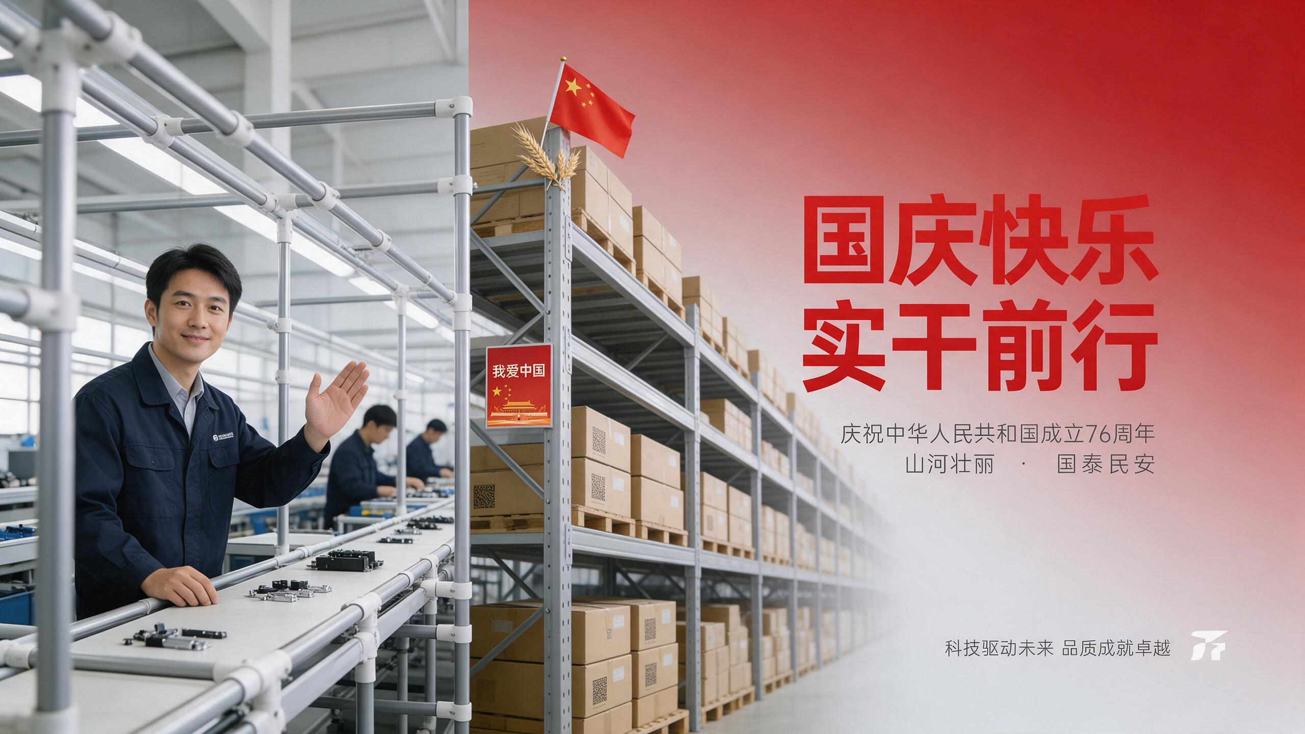 国庆快乐，实干前行——广州吉平庆祝新中国成立76周年