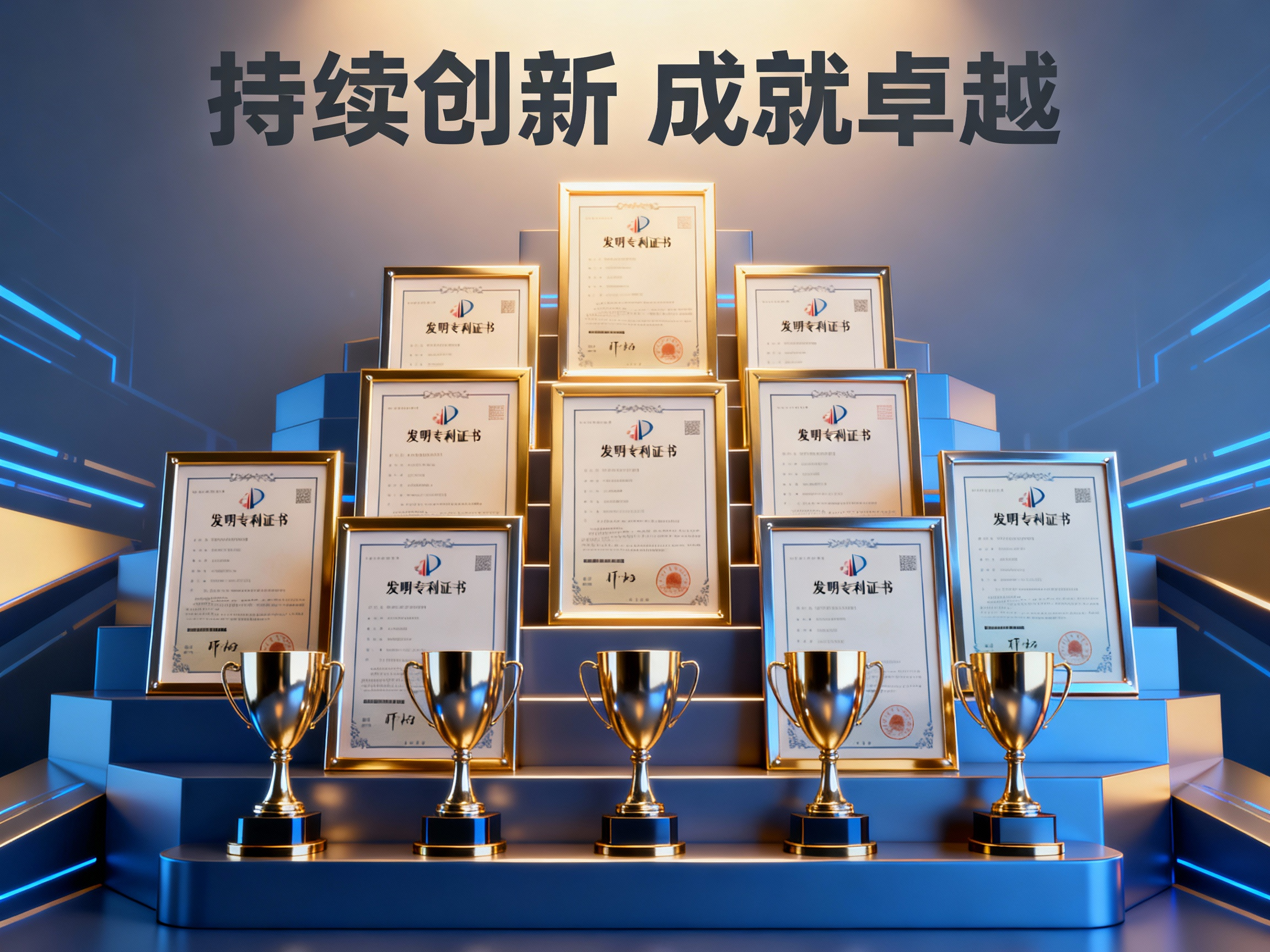 专利证书拼图
