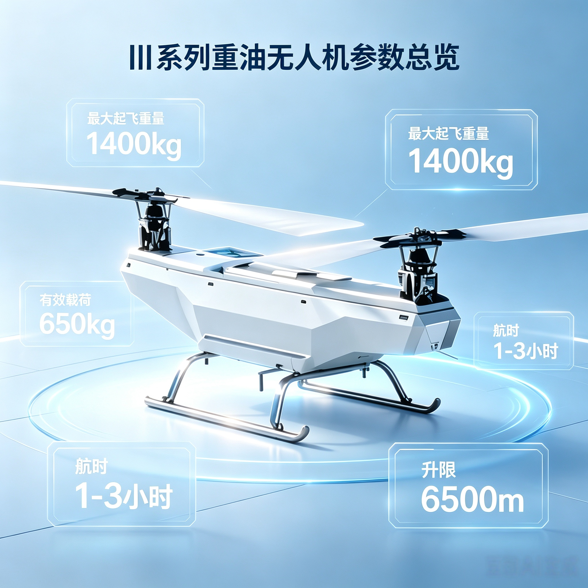 Overview of Series III Heavy Fuel UAV Specifications