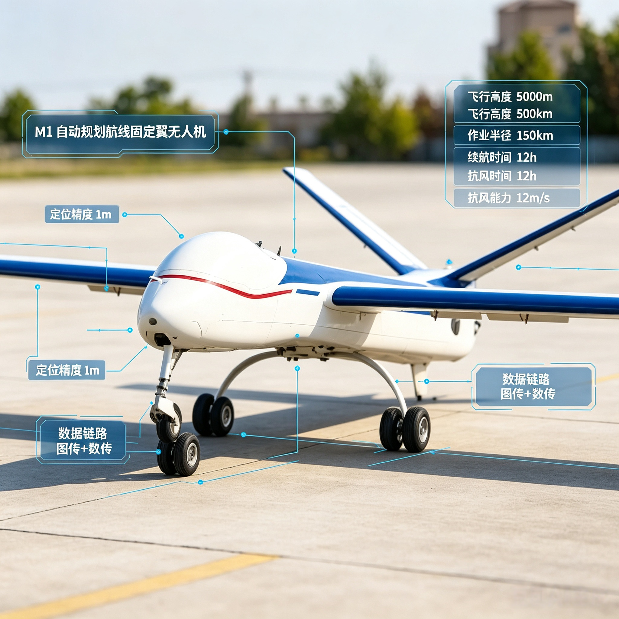 M1 Fixed-Wing Autonomous UAV