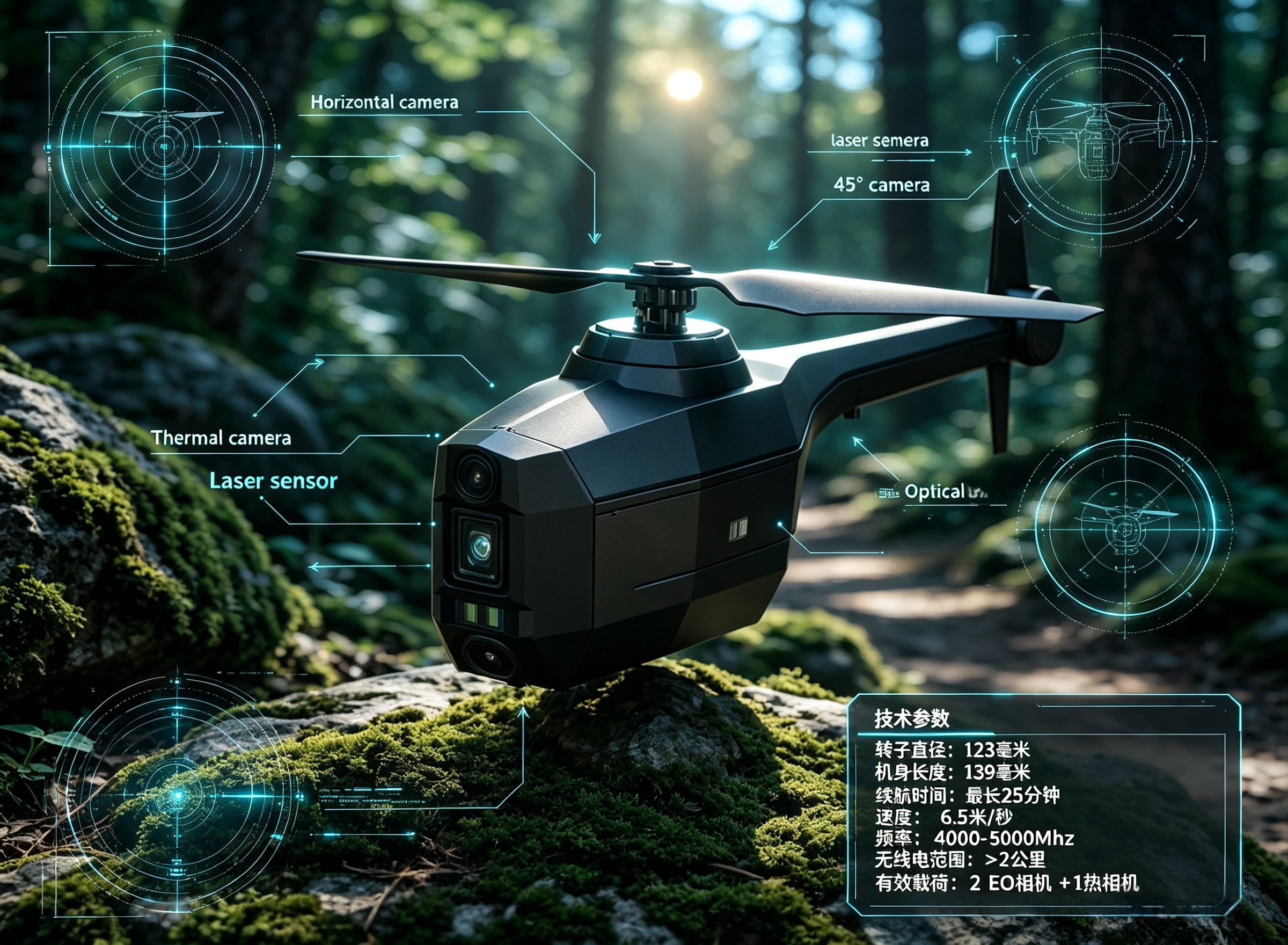 Border Stealth Micro UAV