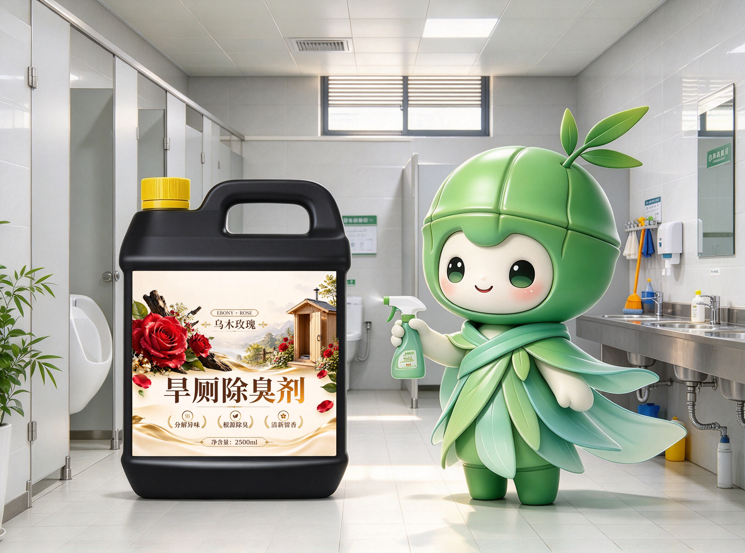 Bamboo Clean Spirit Dry Toilet Deodorizer