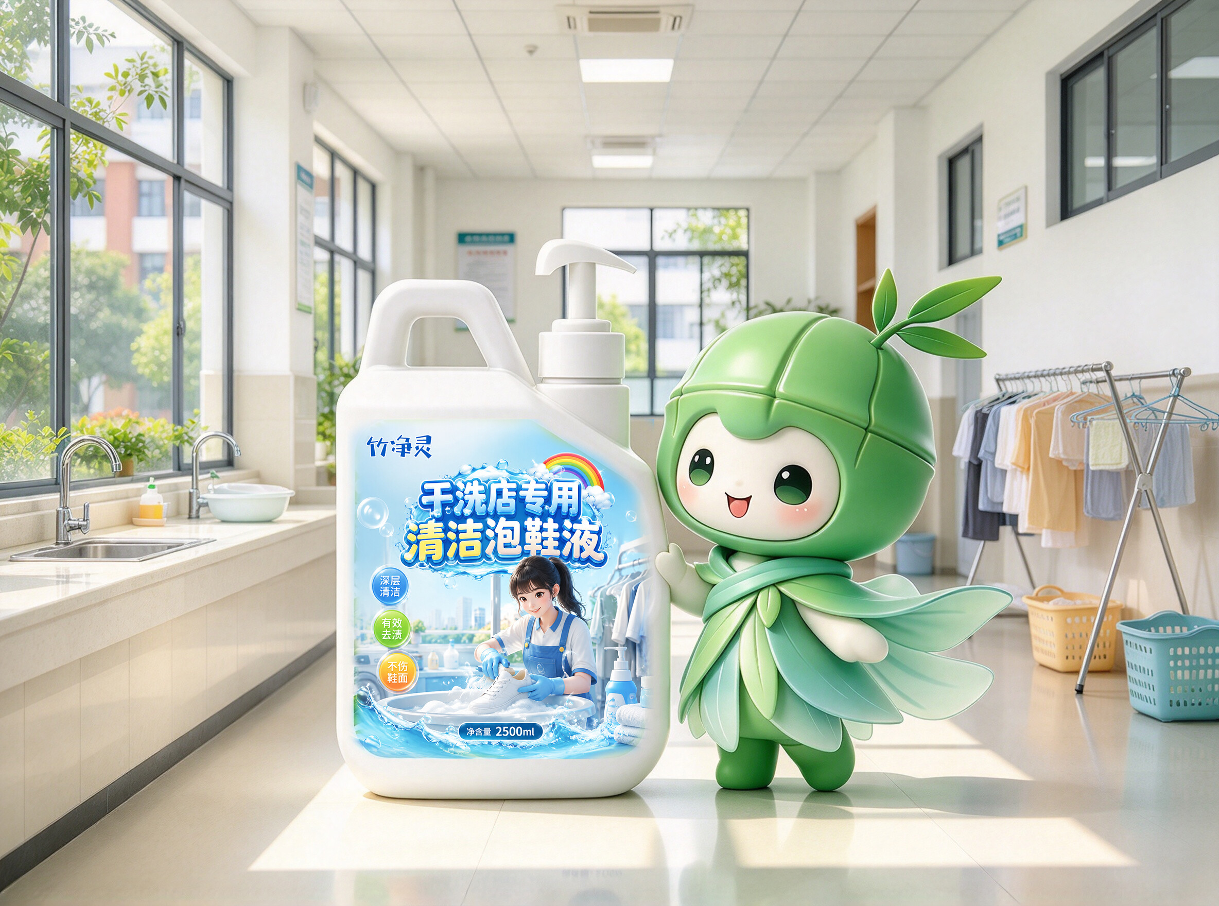 Zhujingling Dry Cleaning Shoe Cleaner Foam