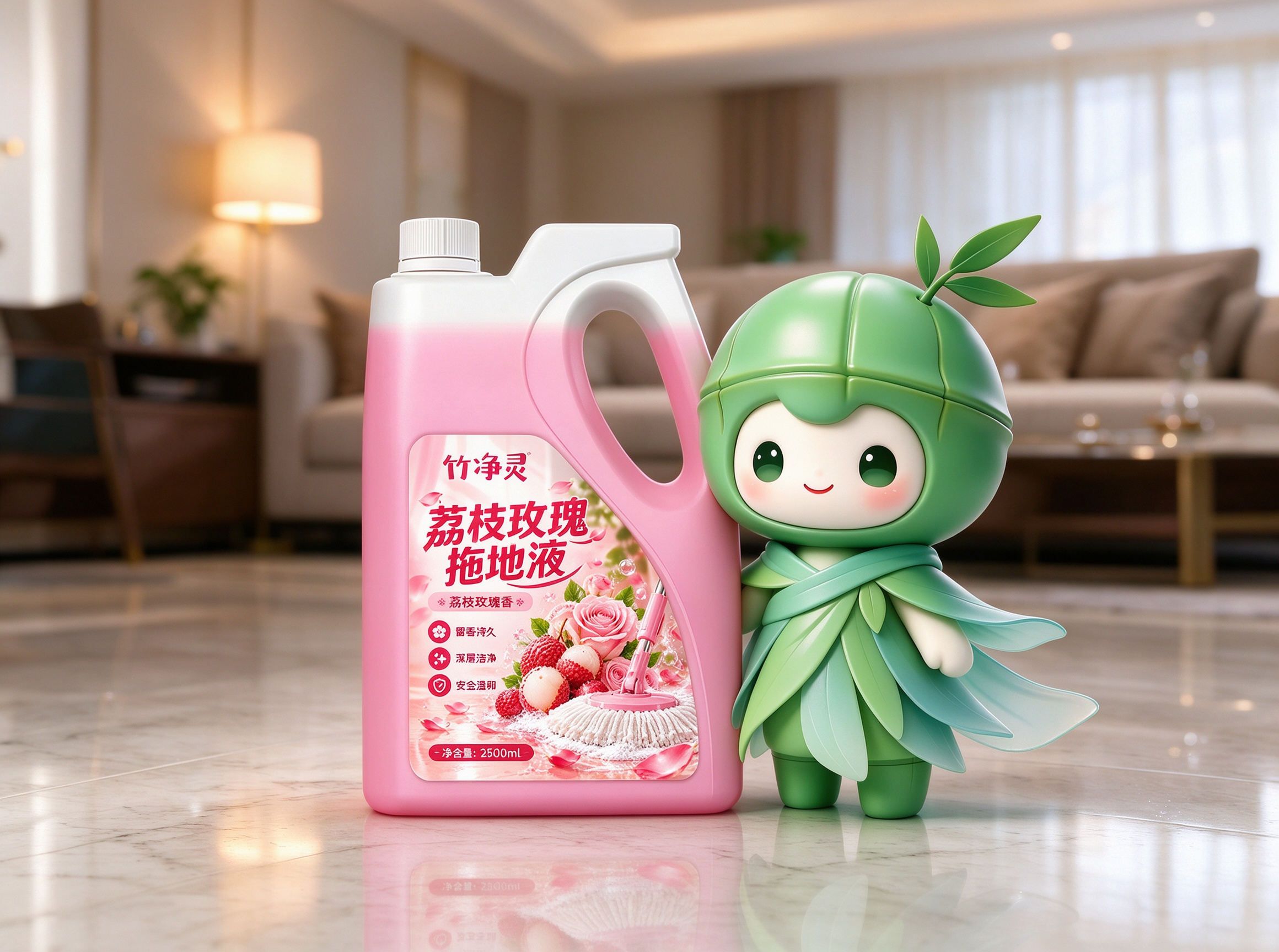 Bamboo & Ling Lychee Rose Mopping Liquid