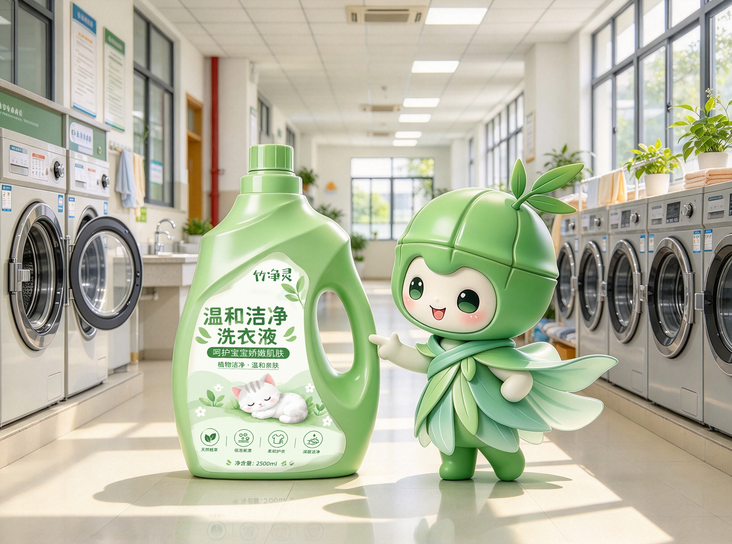 BambooPure Gentle Cleaning Laundry Detergent