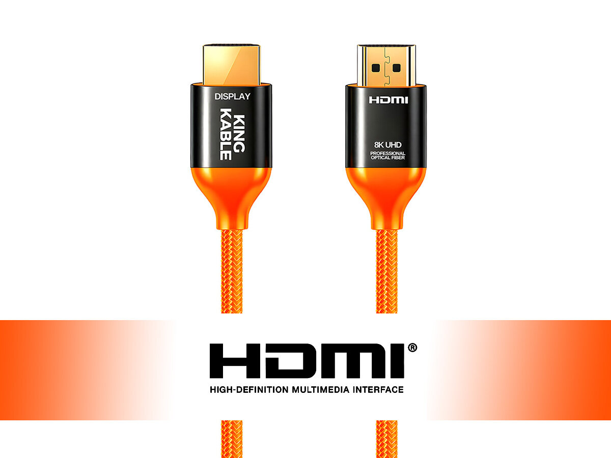 KING KABLE发布发烧级光纤HDMI2.1线G211：8K60Hz/4K120Hz长距离无损传输新品上市