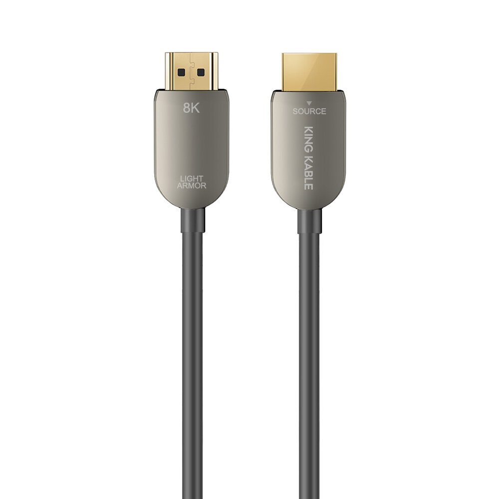 HDMI光纤线新记录 KING KABLE发布超级纤细光纤HDMI2.1线