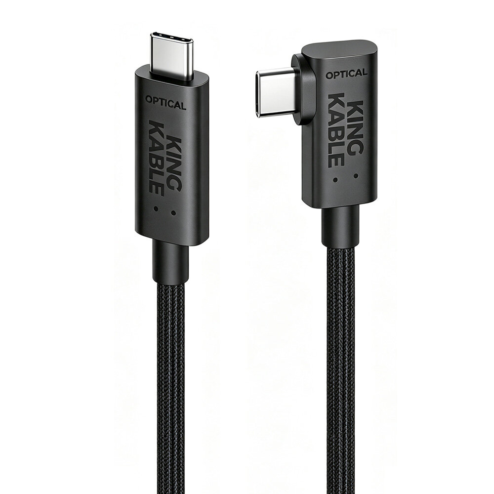 KING KABLE光纤USB TypeC数据线支持10Gbps带宽30米距离无损传输的奥秘
