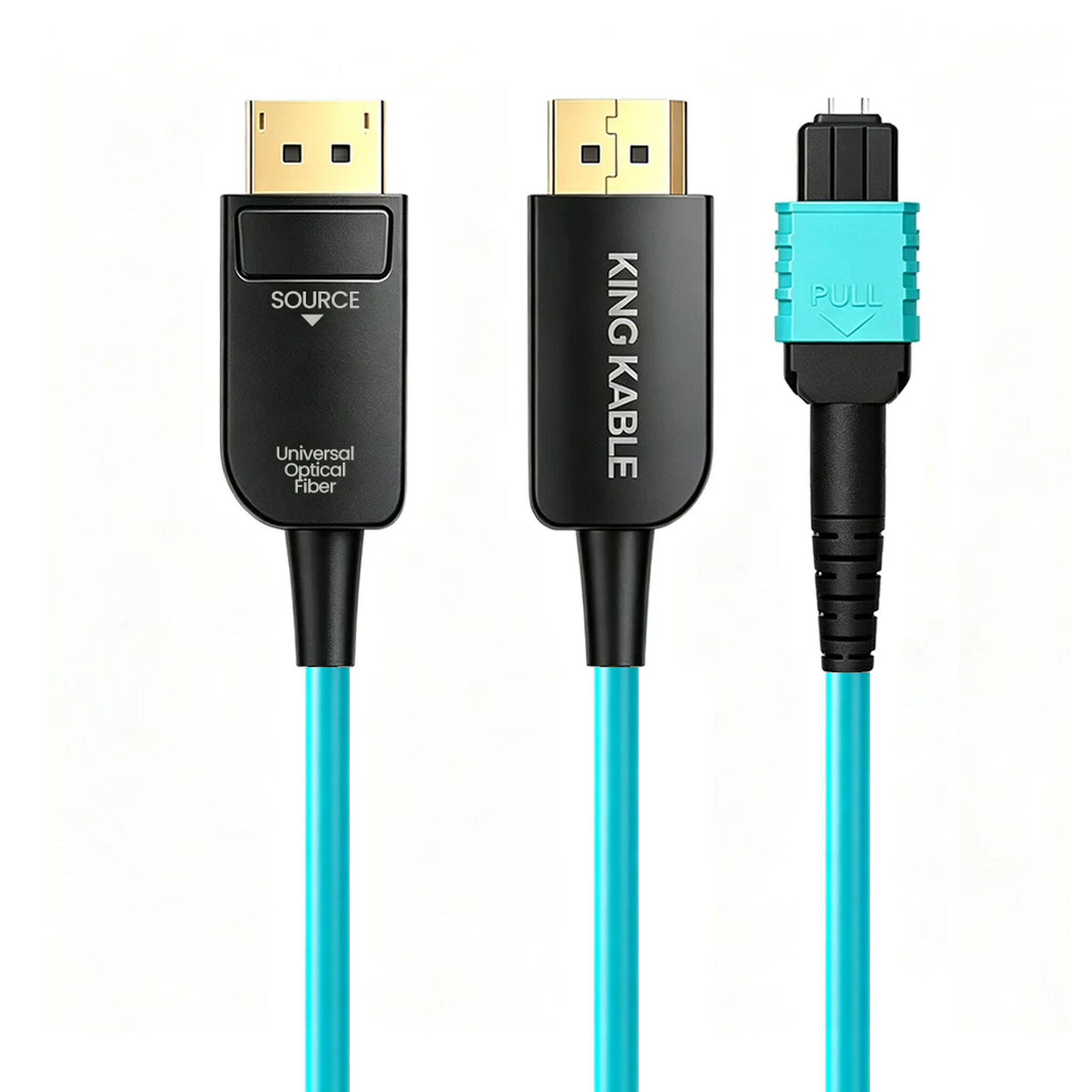 Armored Pure Optical Fiber DP1.4 Cable MPO Detachable Version