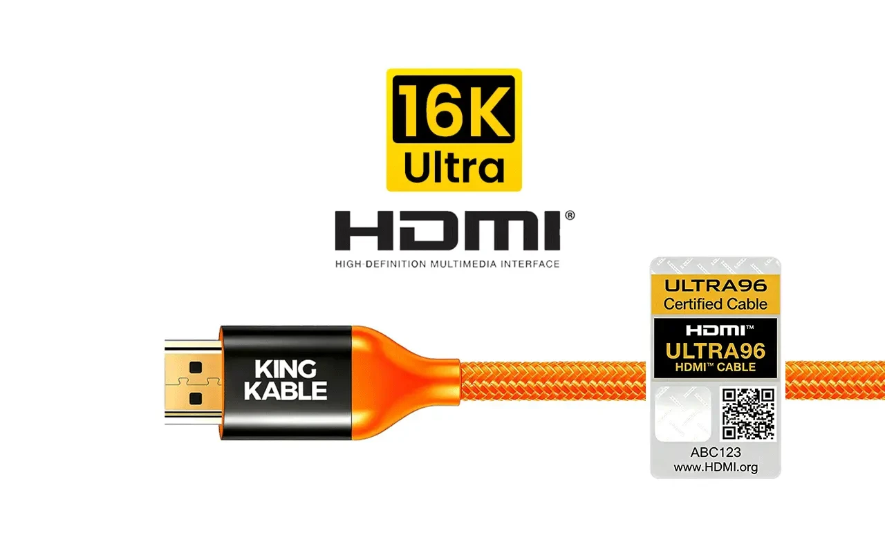 KING KABLE 珑骧 U96 系列斩获 3 米规格 Ultra96 认证，率先推出 3 米无源 HDMI2.2 96Gbps 高清线