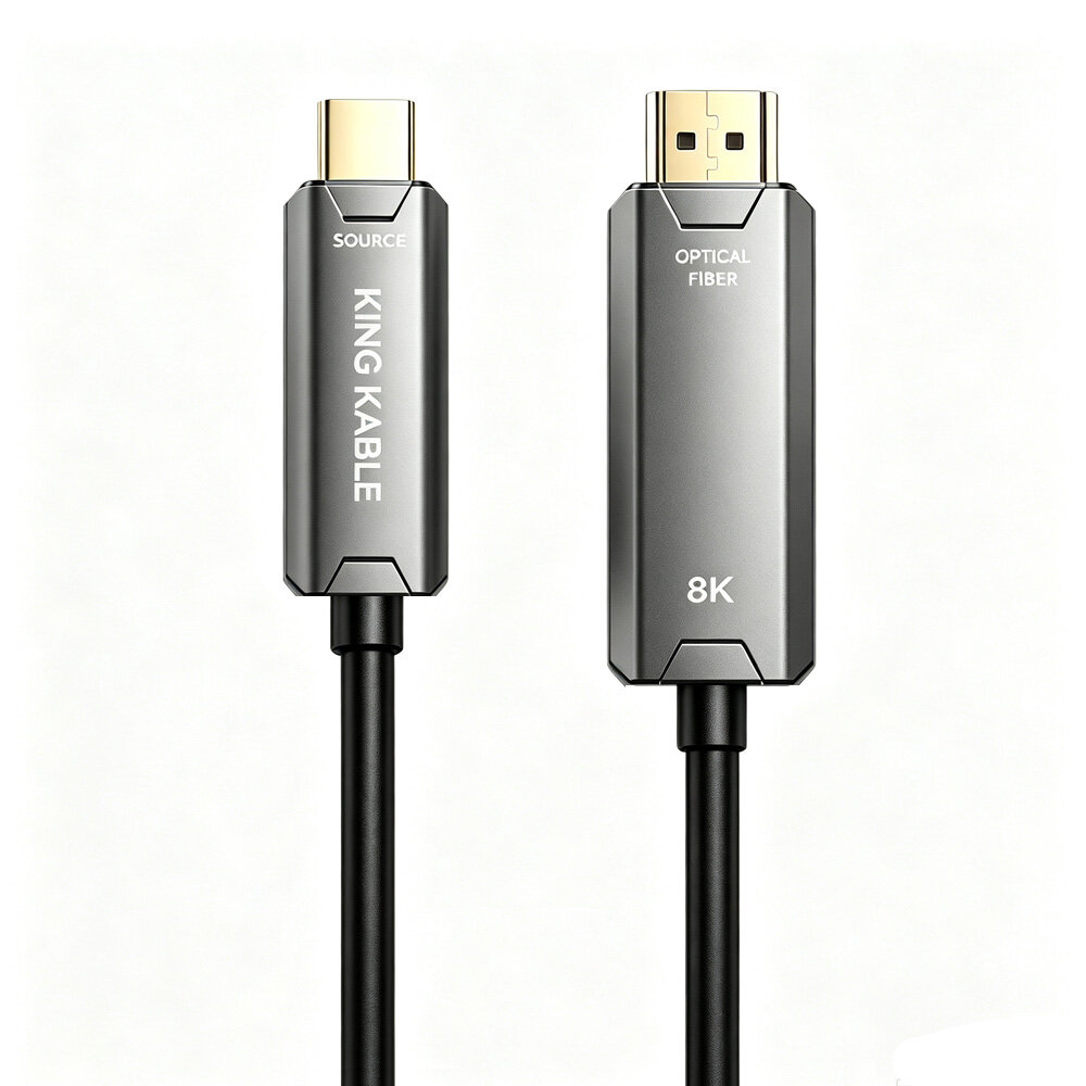 光纤USB TypeC转HDMI2.1版投屏视频线