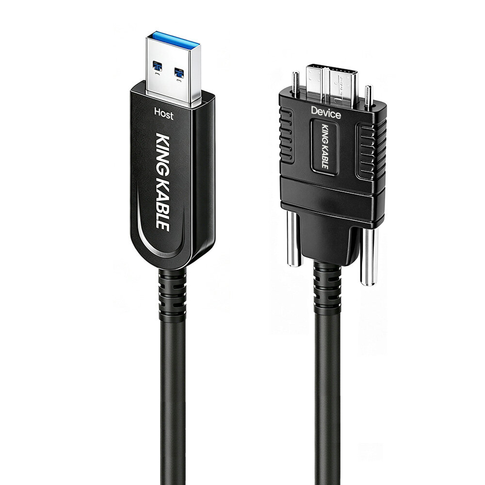 光纤USB3.1 Gen2 A公转Micro B公线兼容USB2.0版