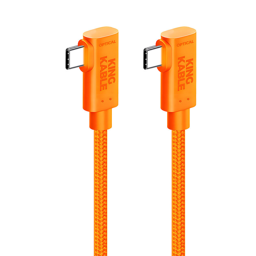 光纤USB3.2 Gen2 TypeC线双弯头
