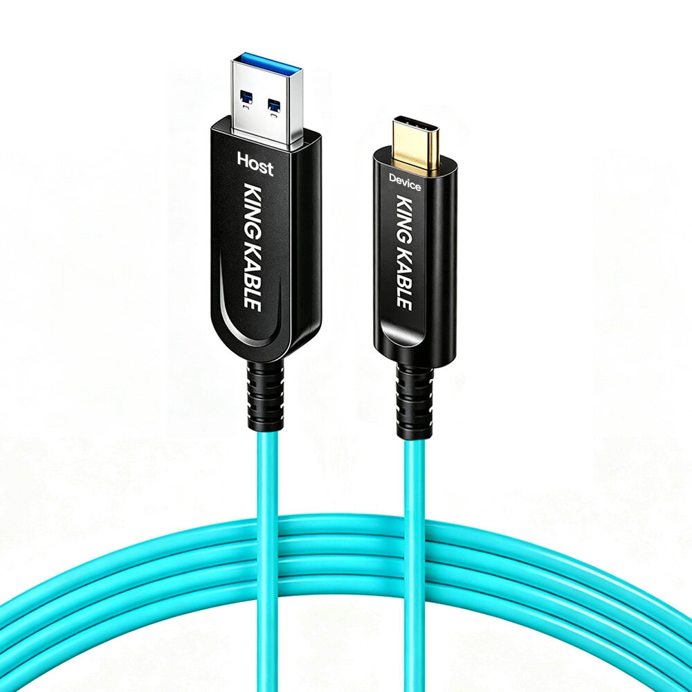 纯光纤USB3.1 Gen2 A公转C公线不带备用供电线