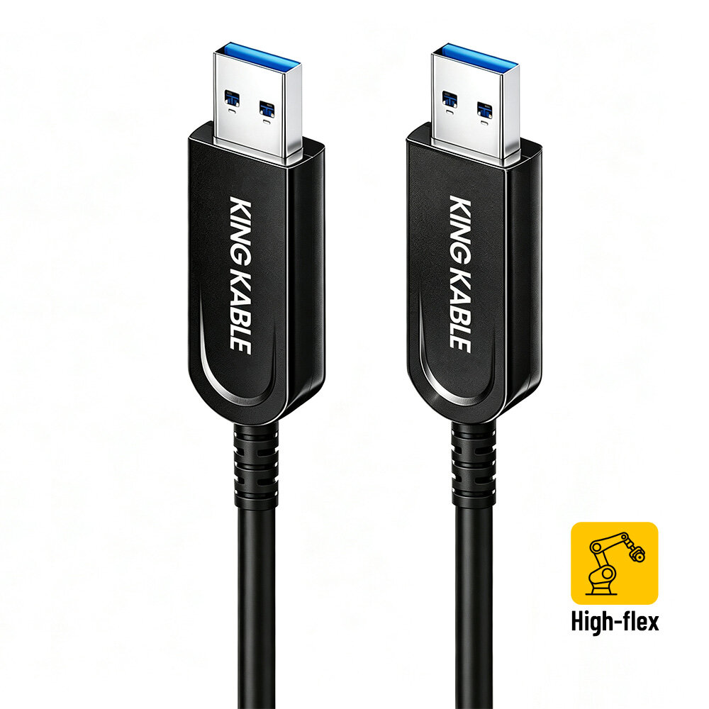光纤USB3.1 Gen1 A公对A公高柔拖链线不兼容USB2.0版
