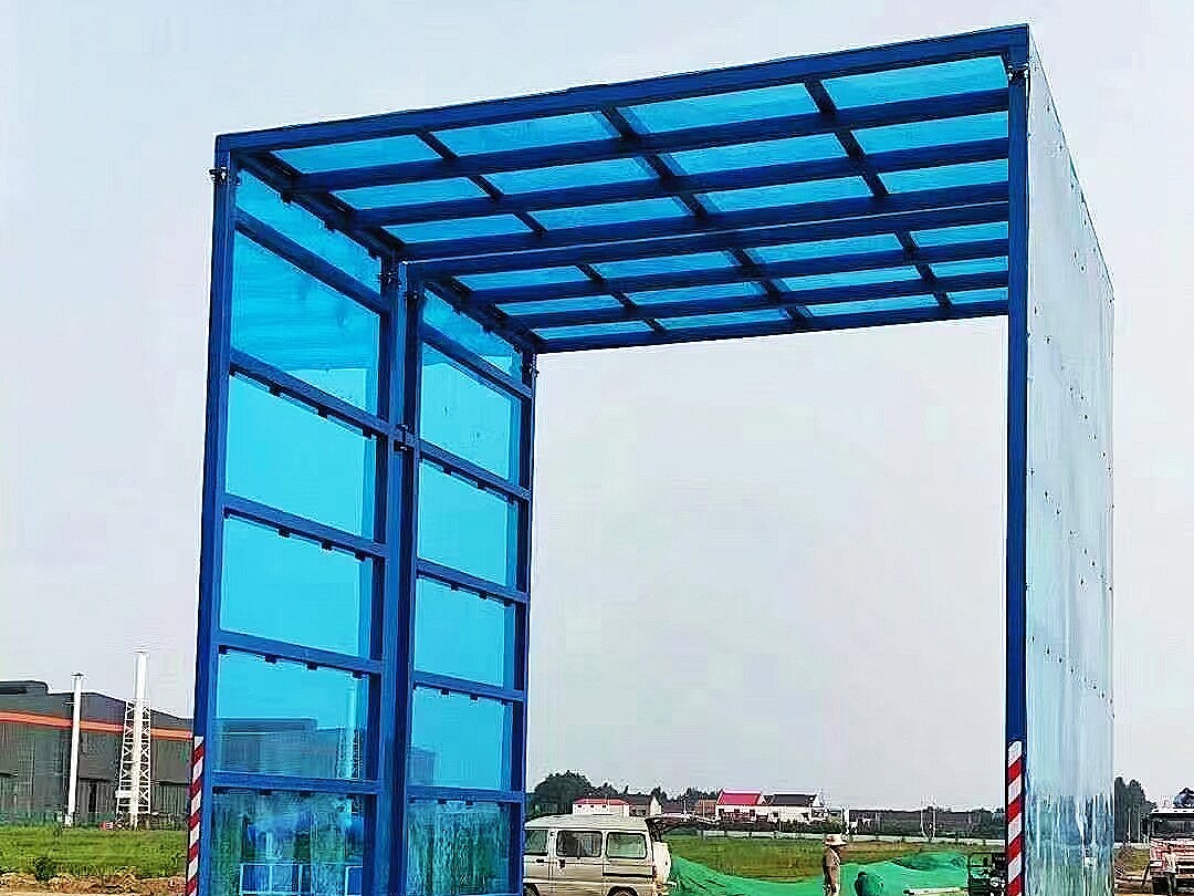 Carport - PC Sheet Application for carport by Yilink
