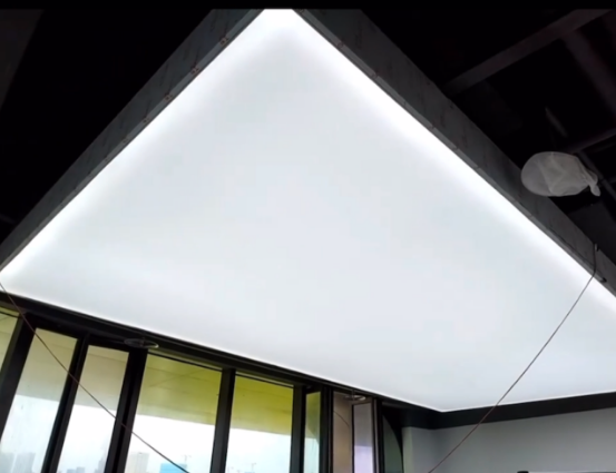 PC Light Diffusion Sheet Application 1 - LED Fixture Light Box Backlight