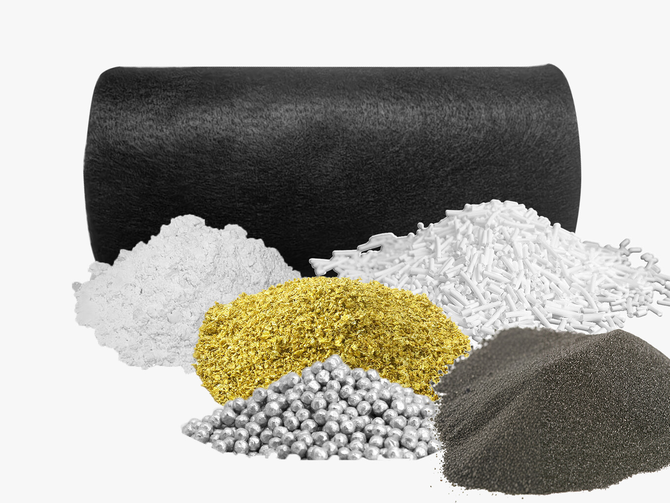 Functional filtration materials