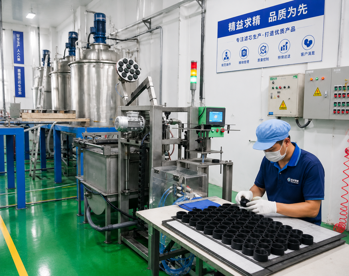 Factory production line