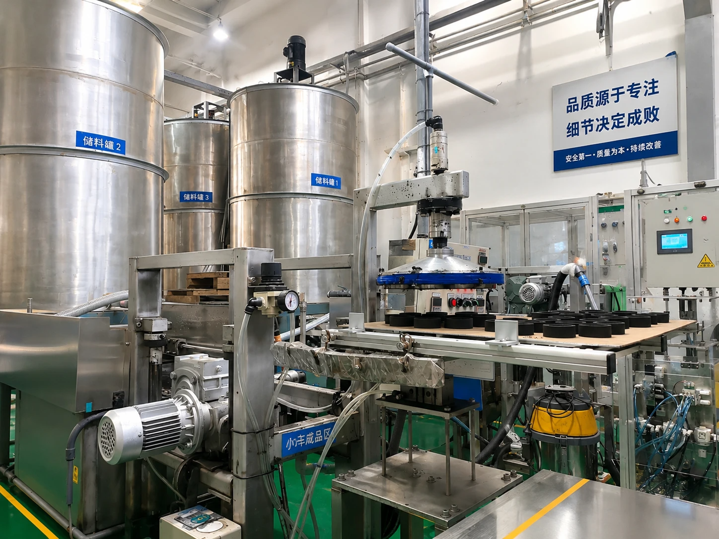 Wet molding equipment