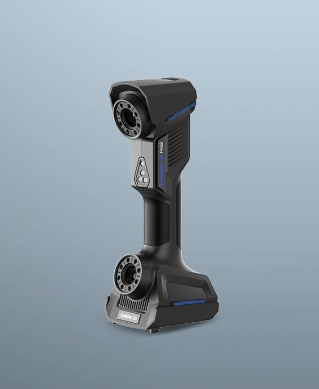 蓝图睿点FreeScan UE Pro2 无线高速激光手持三维扫描仪 - 无线设计，灵活高效