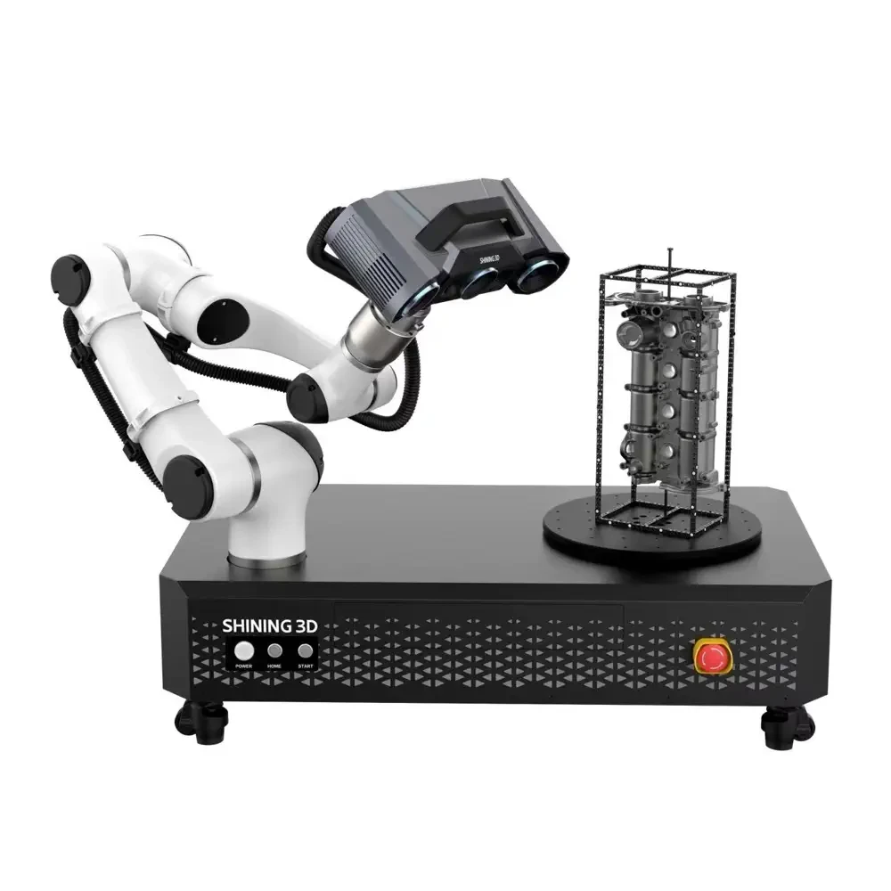 蓝图睿点OptimScan Q12/Q9 HD 计量级高精度蓝光三维扫描仪 - HD高清模式,极致精度