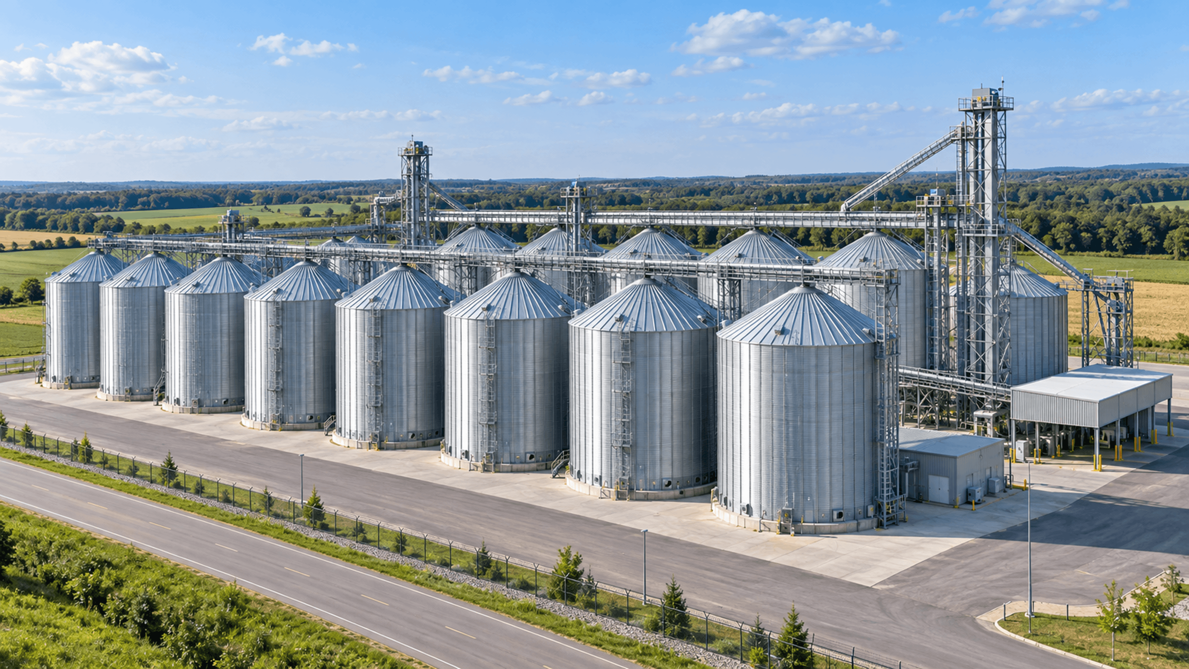 Grain Storage Silos
