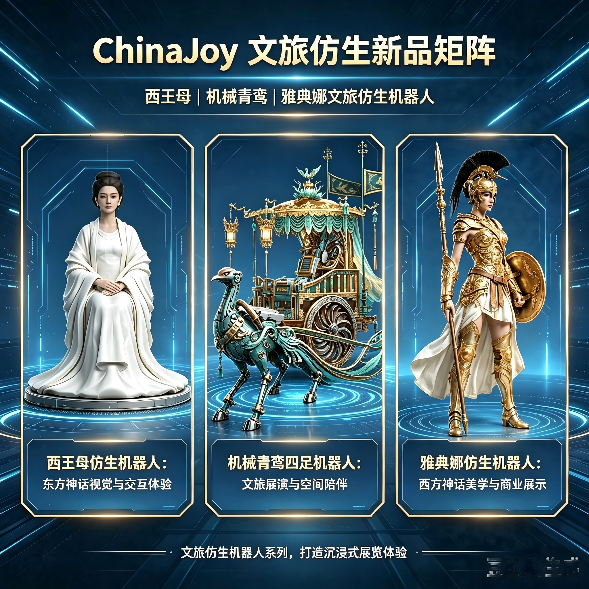 ChinaJoy 文旅仿生新品矩阵