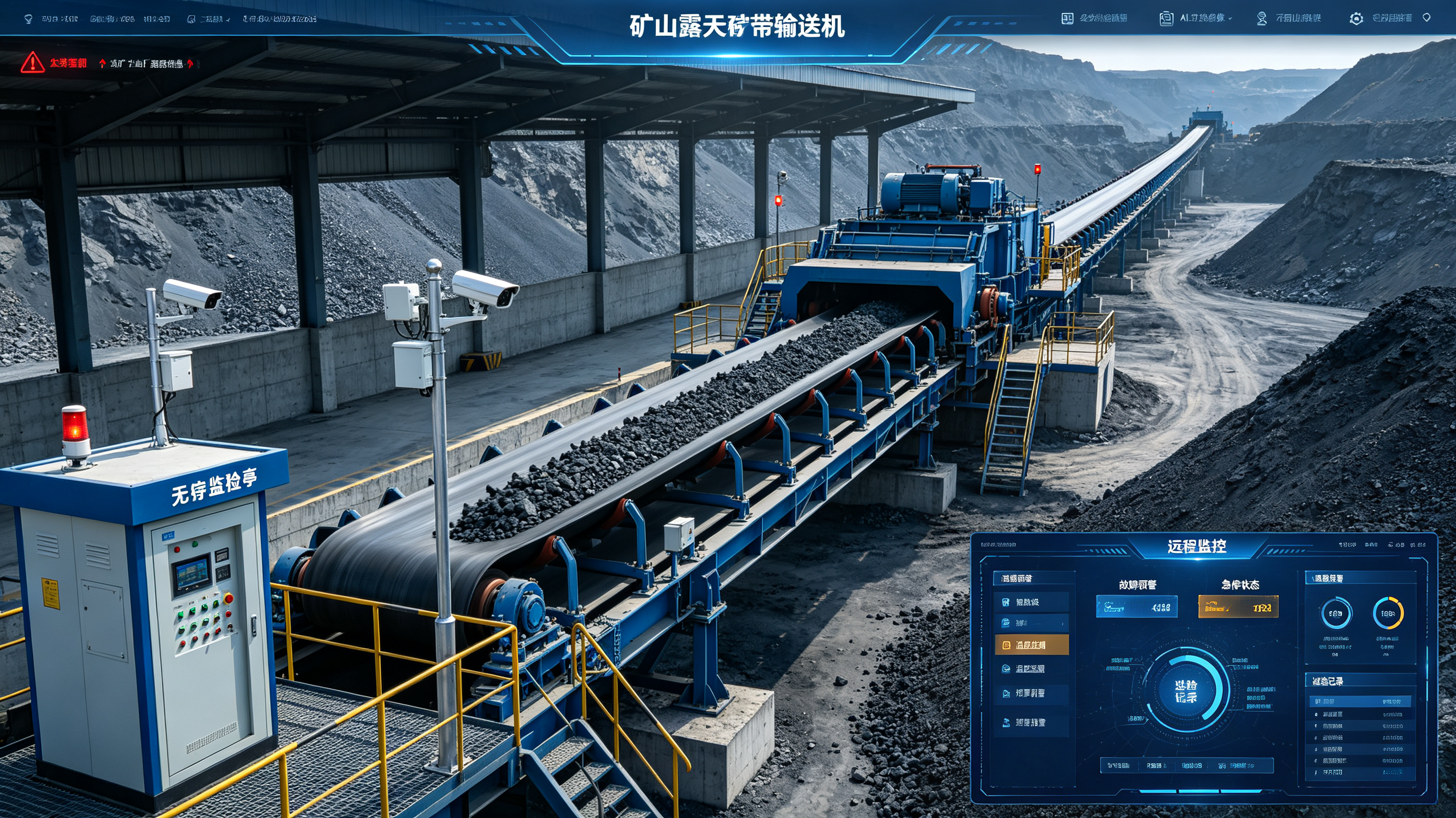 Belt Conveyor Monitoring System