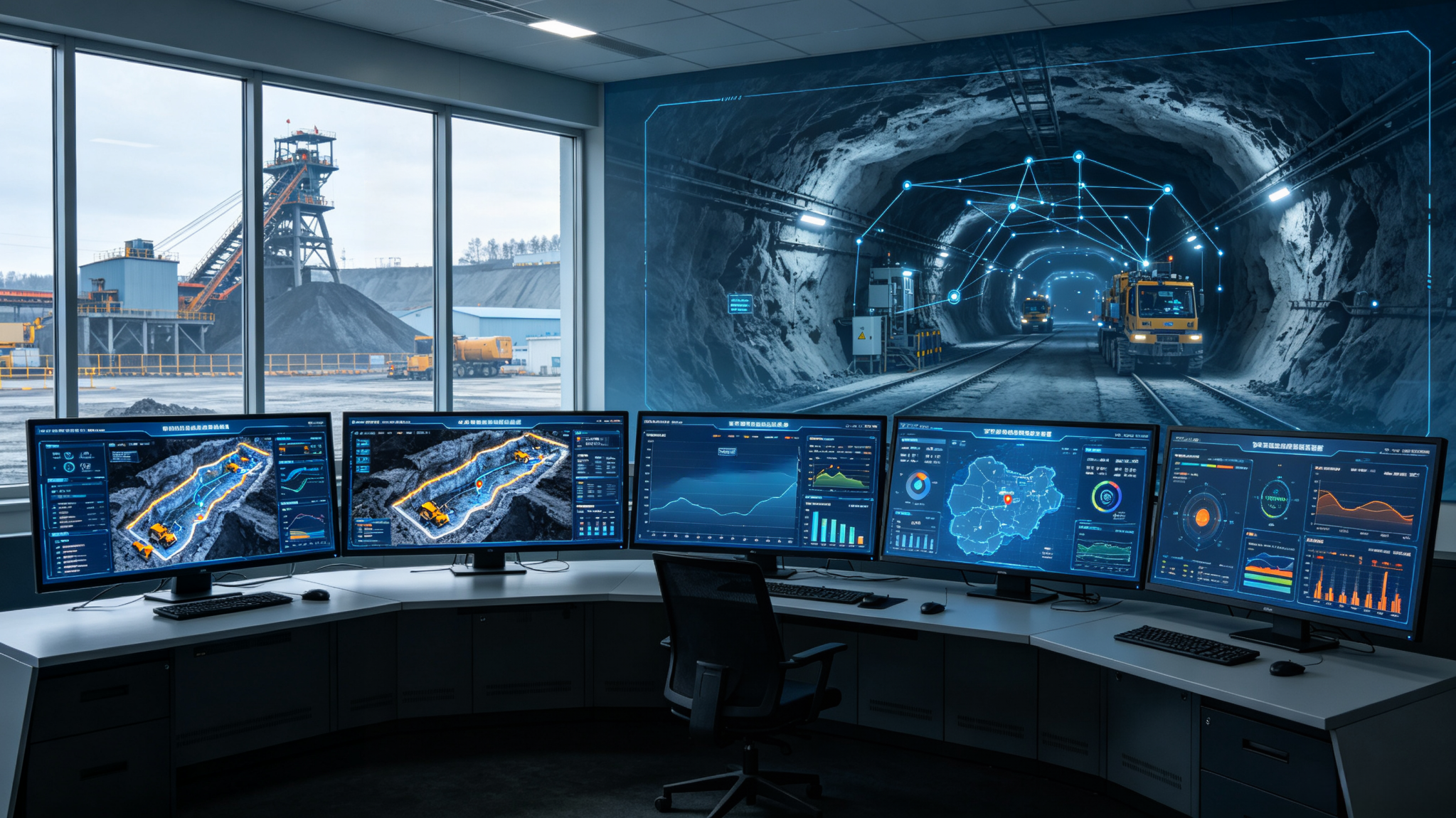 Mine Automation Construction Plan