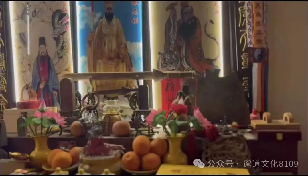 药王门道场神像供奉