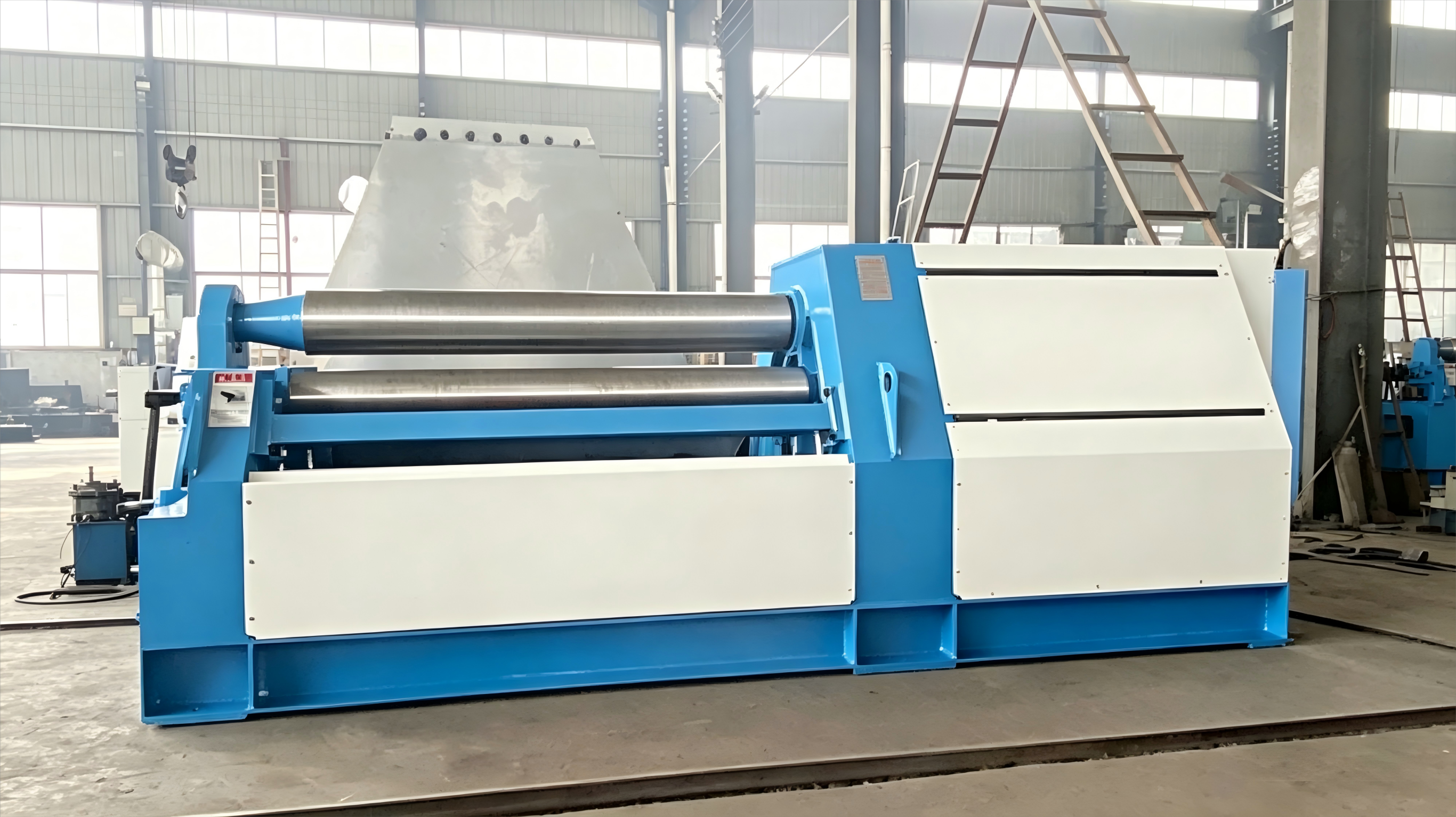 ZH-W11S-20X2000 CNC Hydraulic 4-Roll Plate Rolling Machine