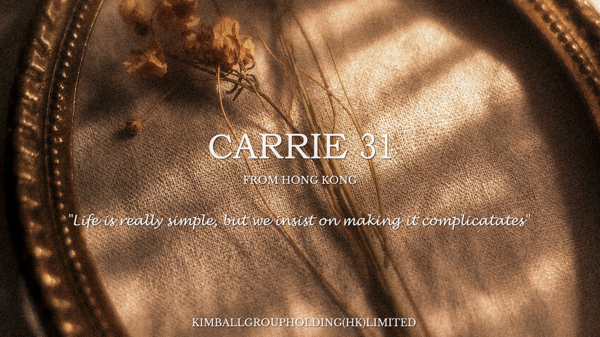 CARRIE31 Jewelry Collection