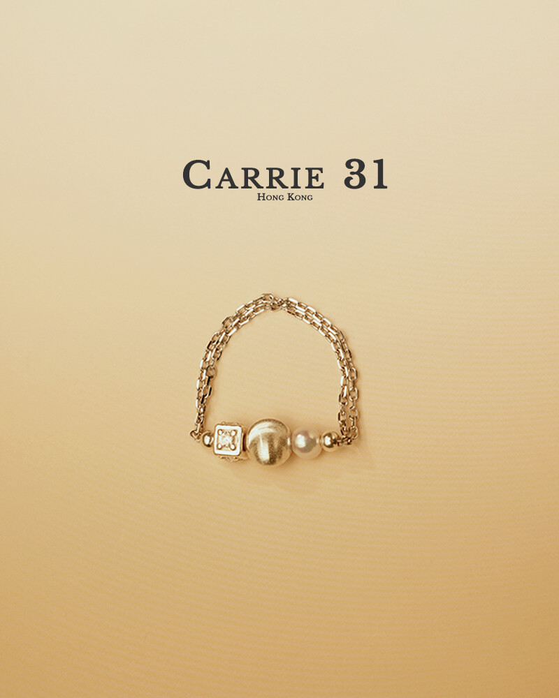 Lunar Bead Soft Ring S925 Silver
