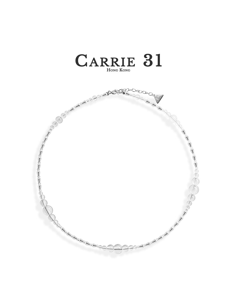 Asymmetric Ripple Collar in S925 Silver – Worn Look